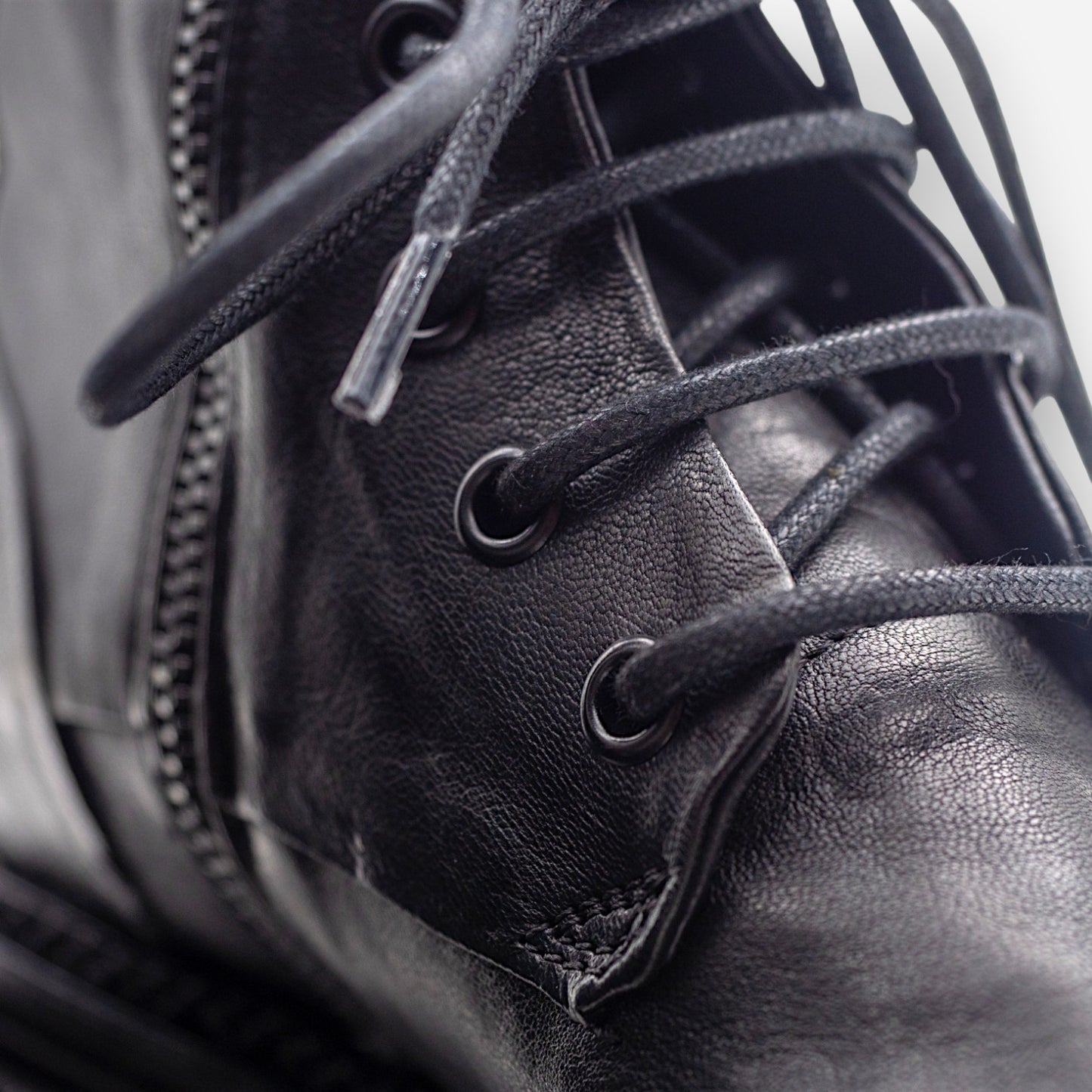 Anfibi Donna JP/DAVID Rag. Pelle Nero 35773/1