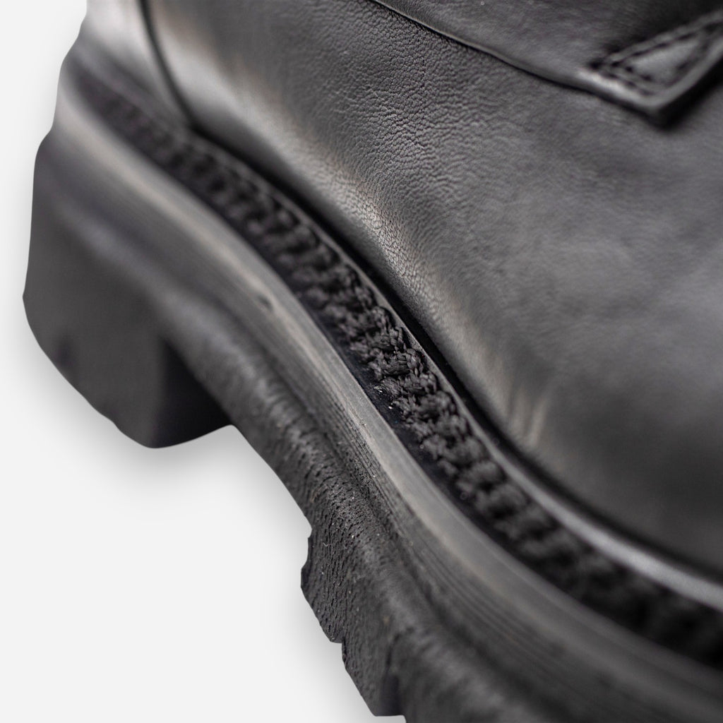 Anfibi Donna JP/DAVID Rag. Pelle Nero 35773/1