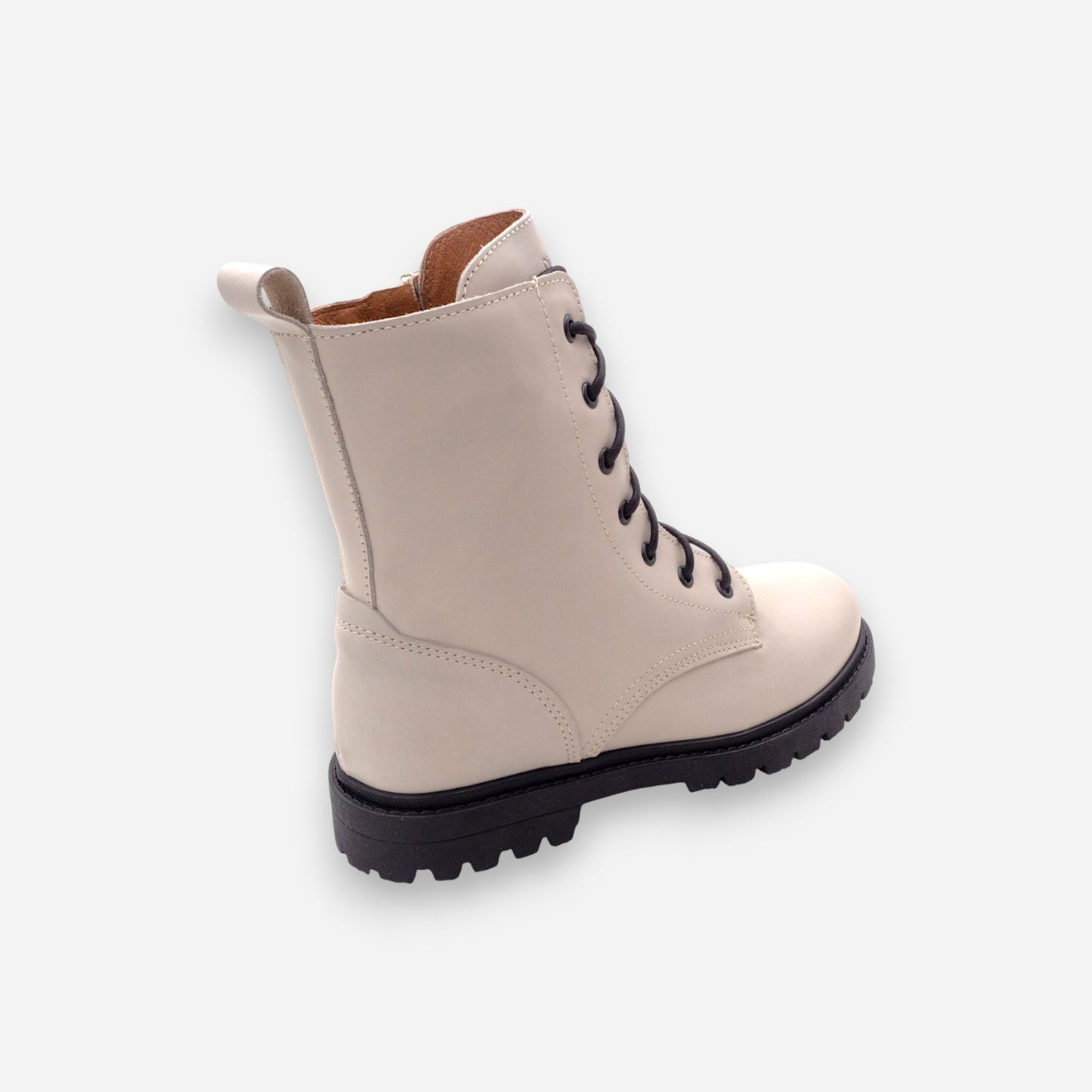 Anfibi Kids Dianetti 98192 Pelle Latte 1511