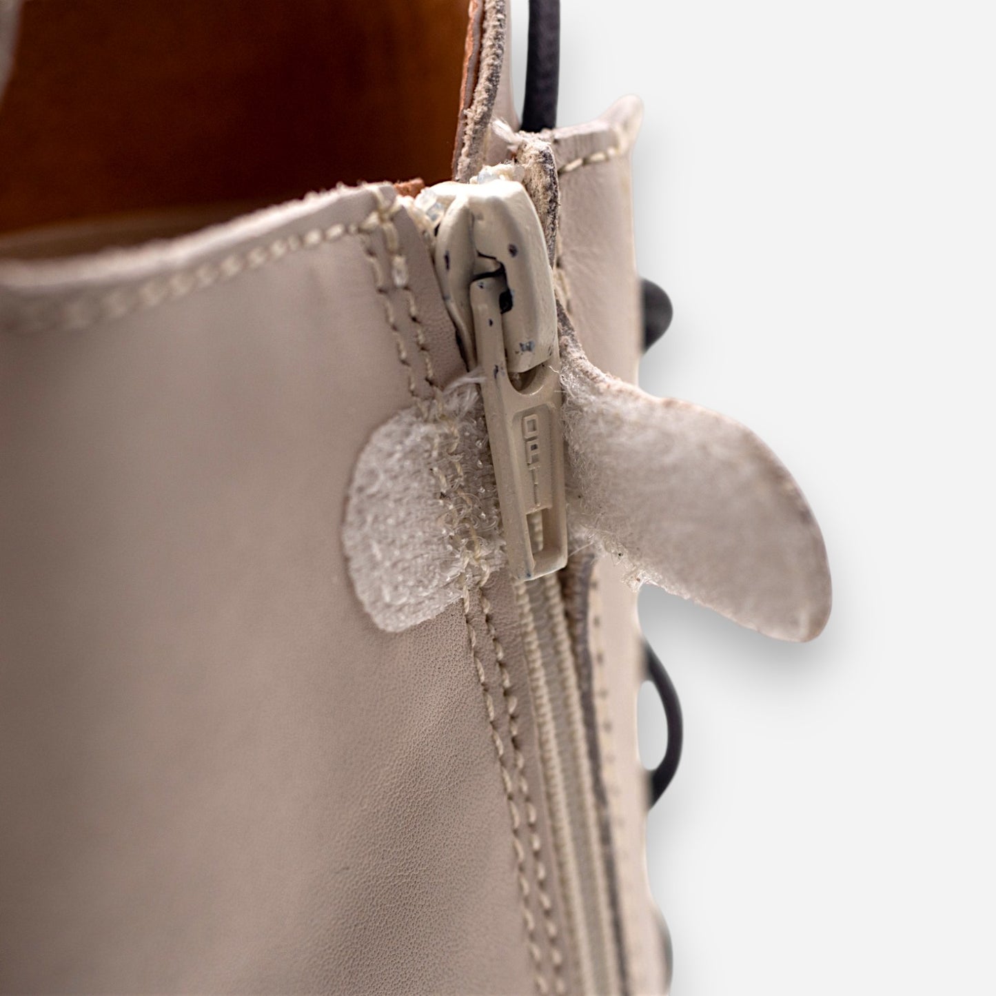 Anfibi Ragazza Dianetti 98192 Pelle Latte 1511