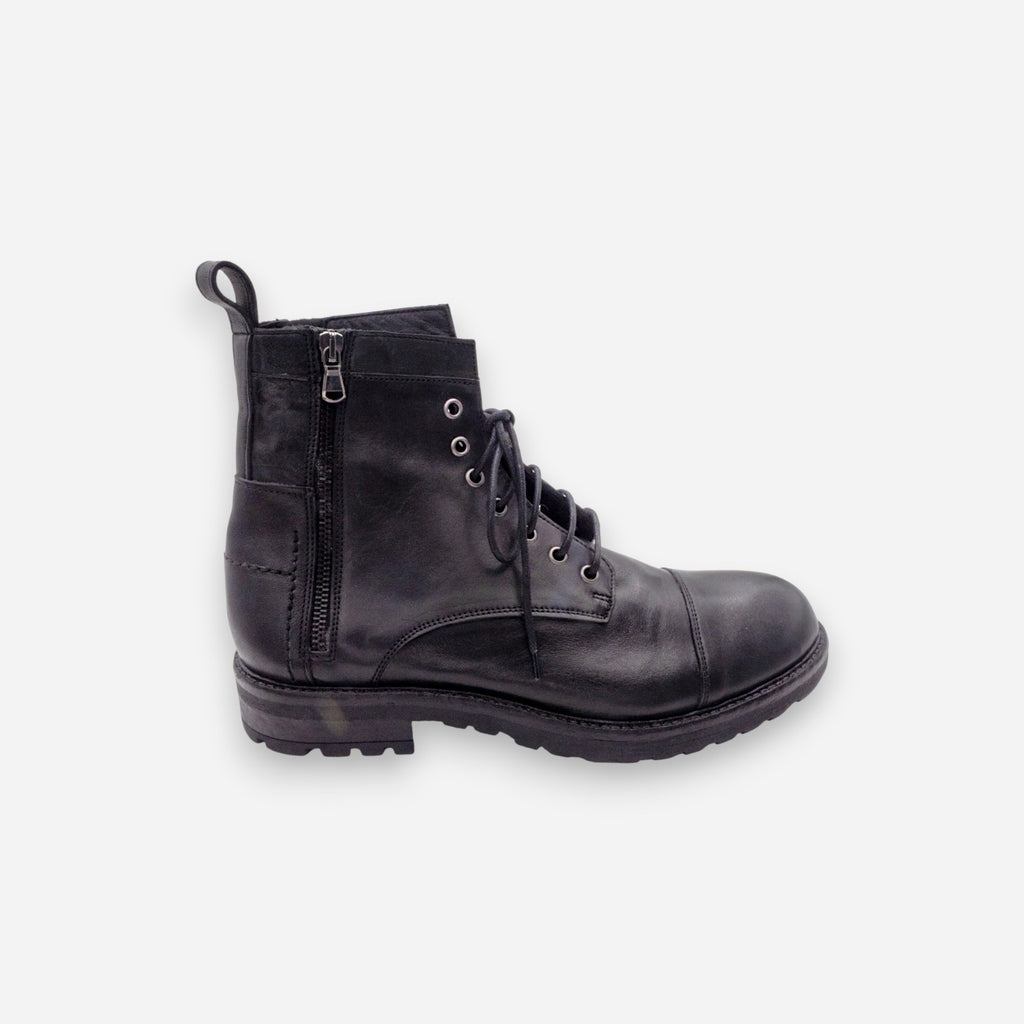 Anfibi Uomo JP/DAVID Papua Pelle Nero 3830/180