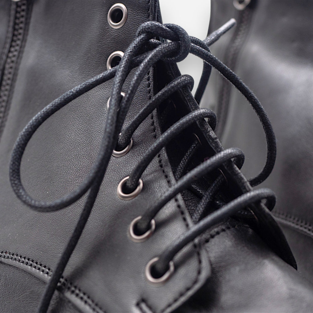 Anfibi Uomo JP/DAVID Papua Pelle Nero 3830/180