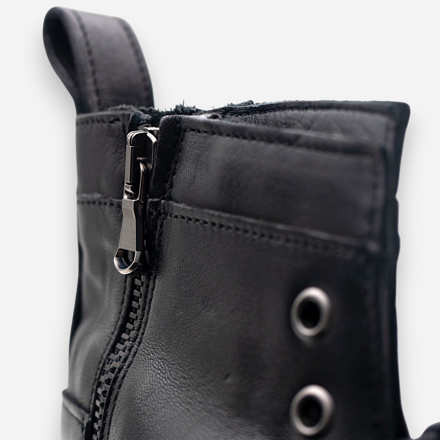 Anfibi Uomo JP/DAVID Papua Pelle Nero 3830/180