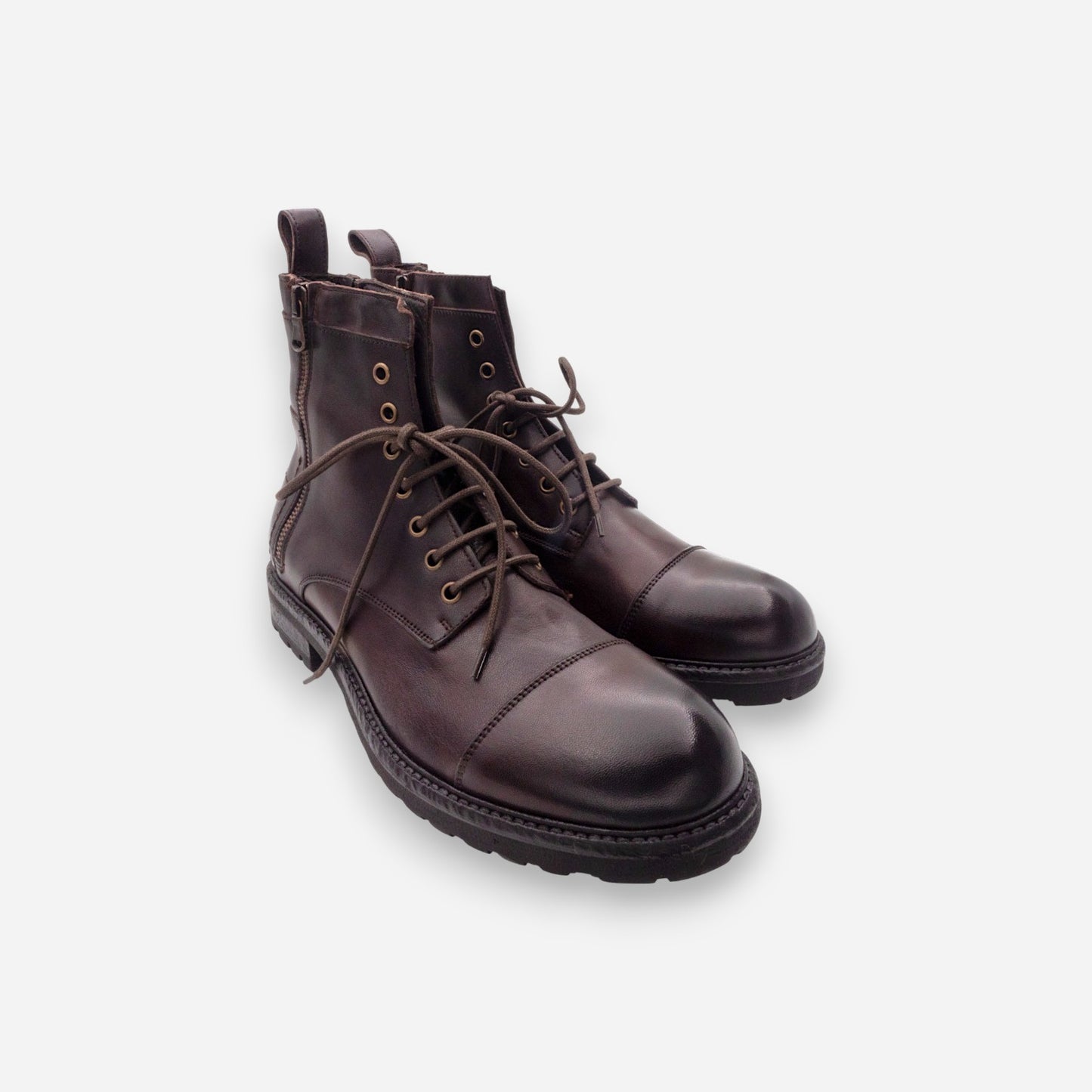 Anfibi Uomo JP/DAVID Papua Pelle Wengè 3830/180