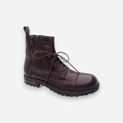 JP/DAVID Papua Men's Wenge Leather Amphibians 3830/180