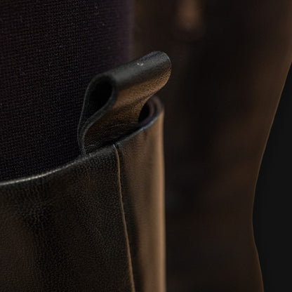 Anfibi Donna JP/DAVID Papua Pelle Nero 7636/4