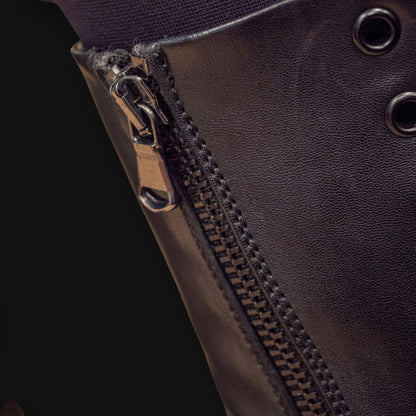 Anfibi Donna JP/DAVID Papua Pelle Nero 7636/4