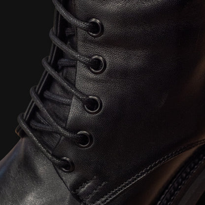 Anfibi Donna JP/DAVID Papua Pelle Nero 7636/4