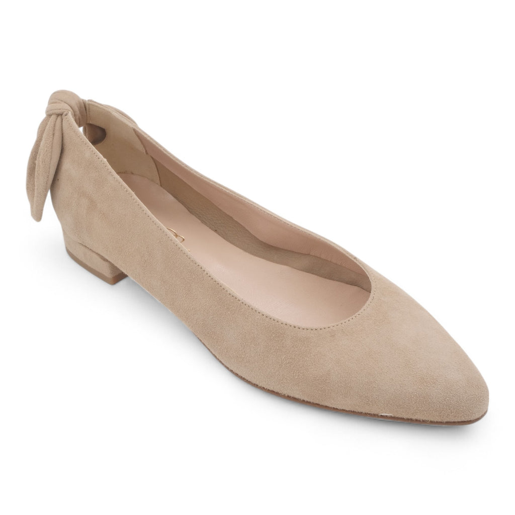  - ["Artigianato","Ballerine","Donna","D\u00e9collet\u00e9","Eva Picci","Scarpe"] - Ballerine Da Donna Eva Picci 1169 Ballerina Camoscio Beige - Lupis SRL