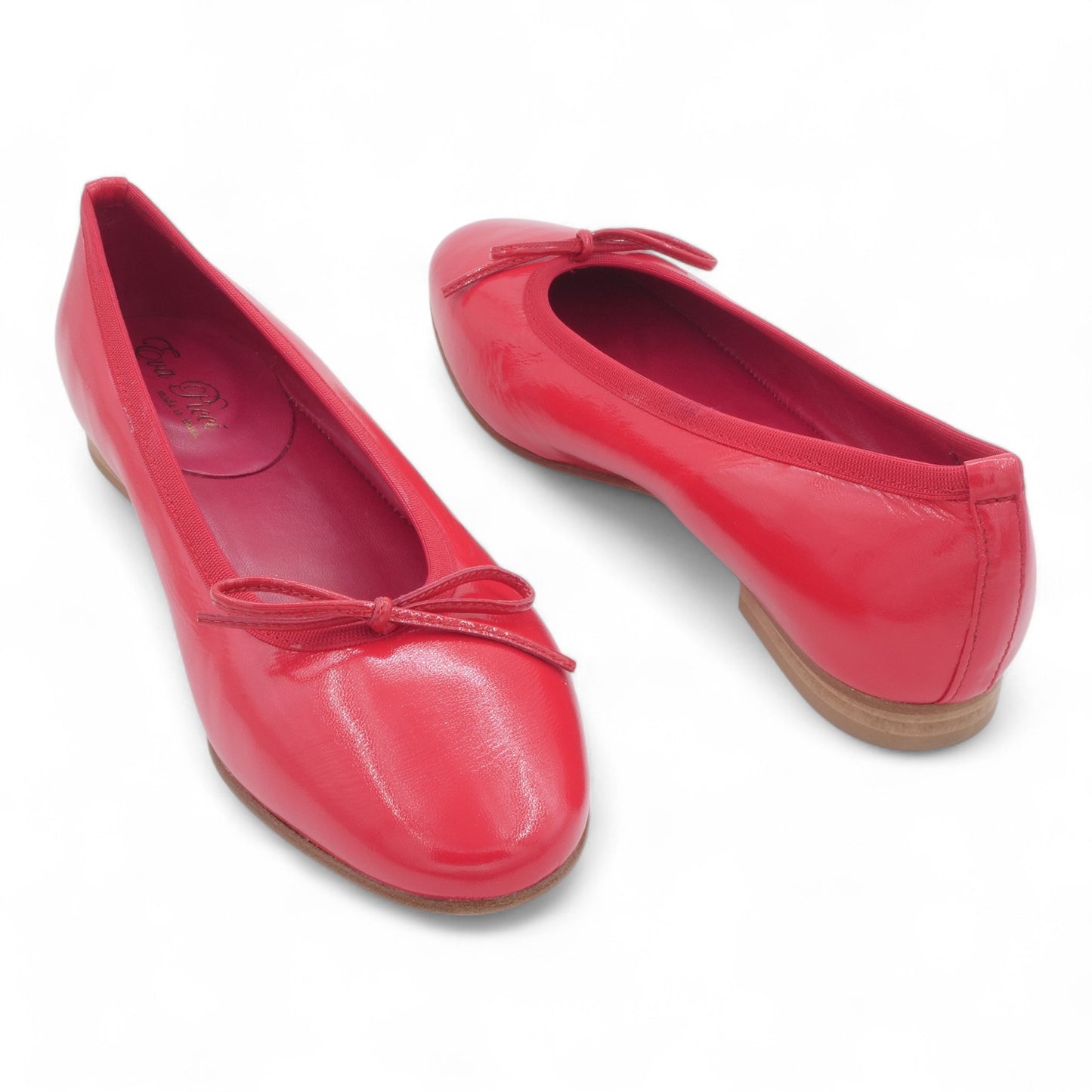 Ballerine Da Donna Eva Picci 1705 Ballerina Lux Rosso