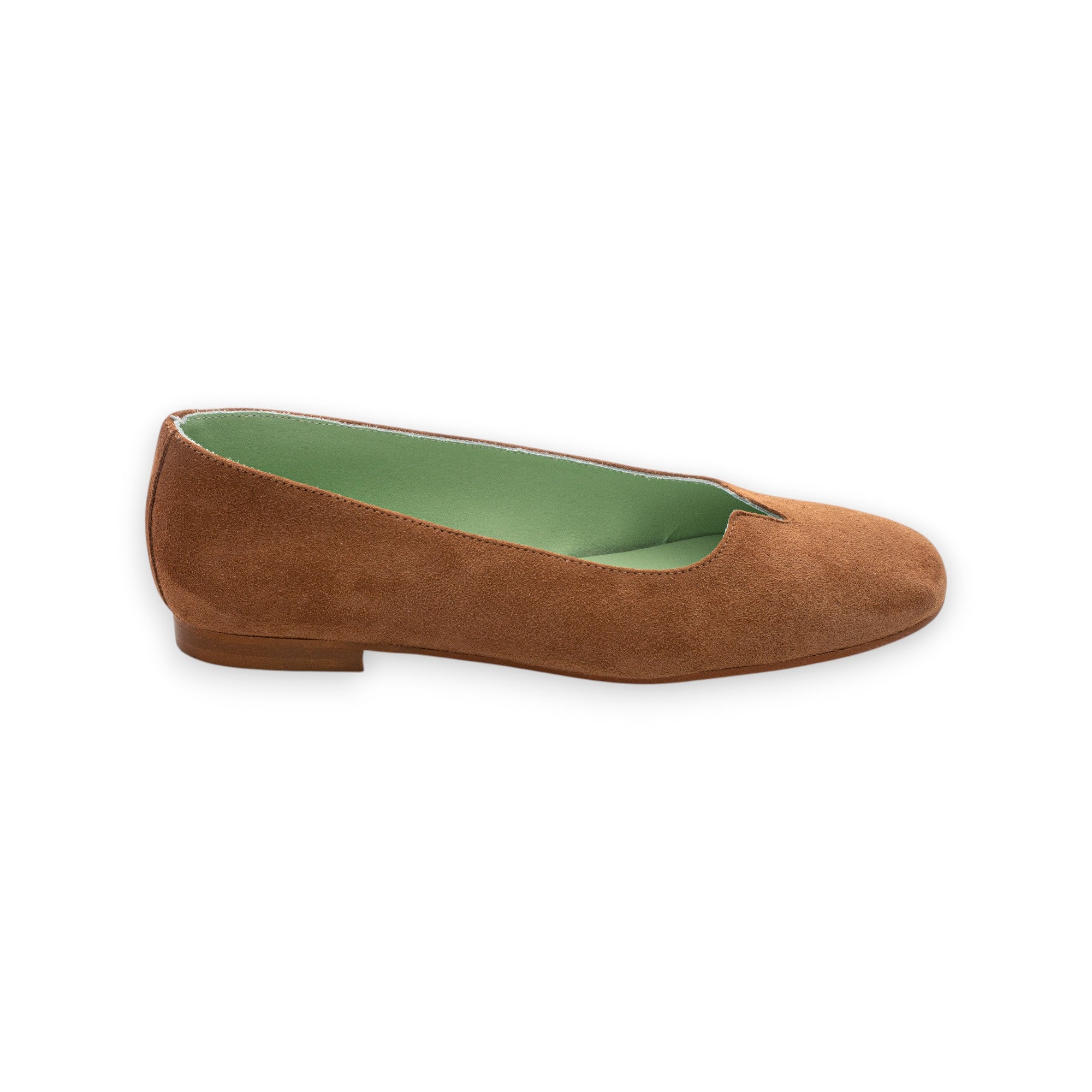 Belle Vie Women's Ballerina Shoes Via Panche 2 Suede Saddle 3.666-9