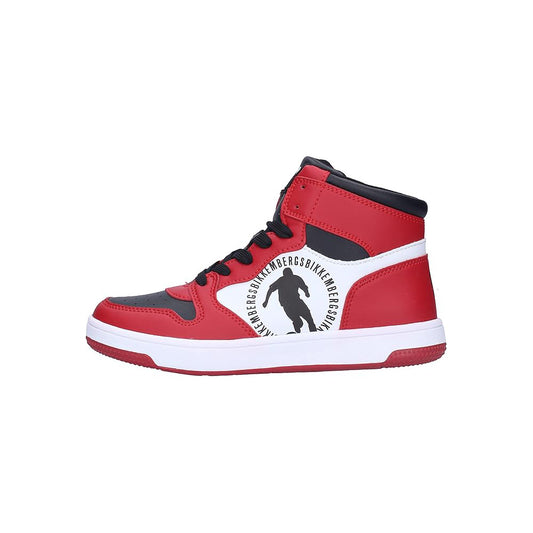 Bikkembergs 20962 Rosso Nero Bianco Sneakers Alta