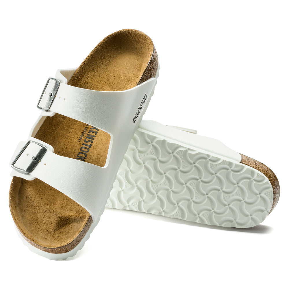 Birkenstock - Birkenstock, Ciabatte, Donna, Uomo - Birkenstock Arizona BS White - Lupis SRL