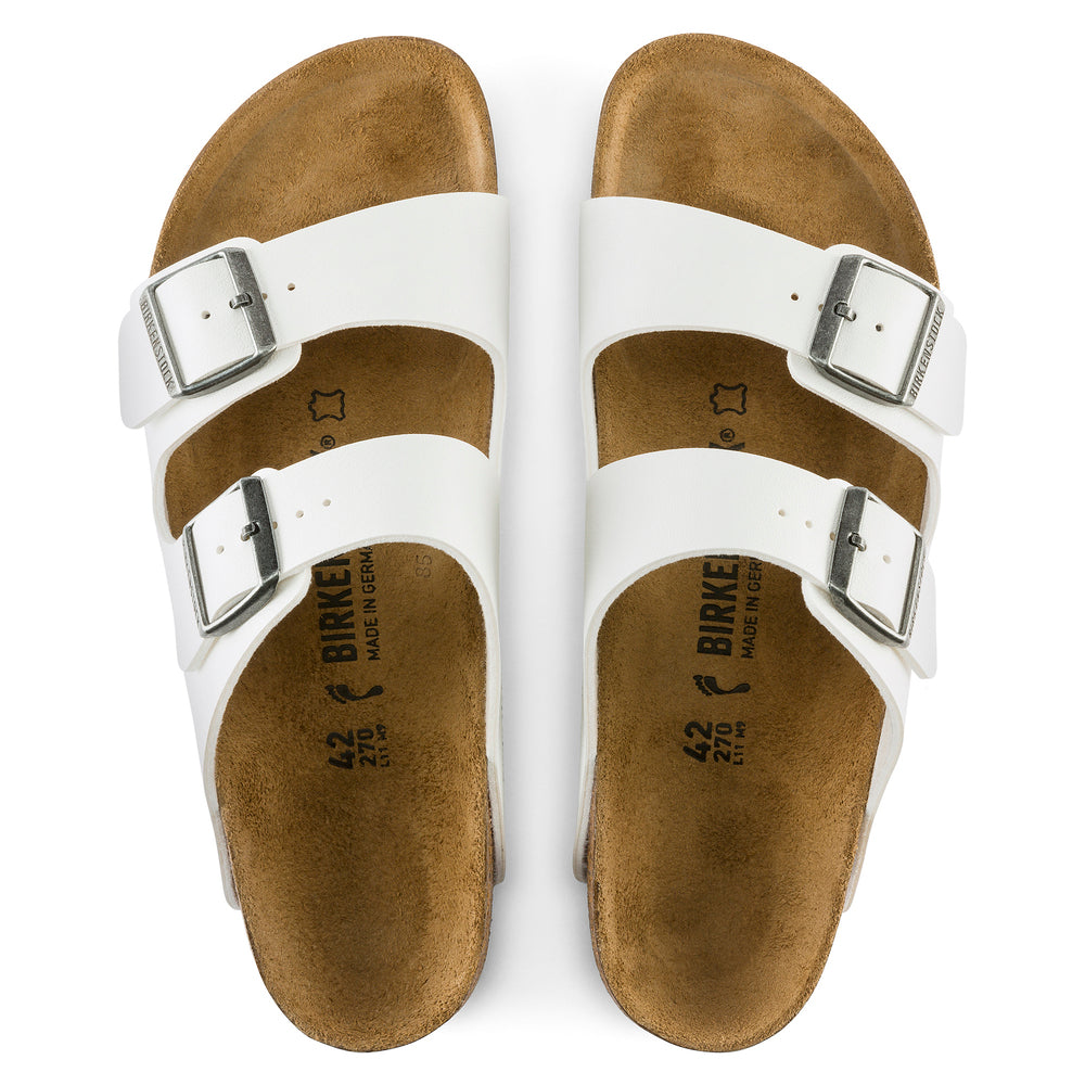 Birkenstock - Birkenstock, Ciabatte, Donna, Uomo - Birkenstock Arizona BS White - Lupis SRL