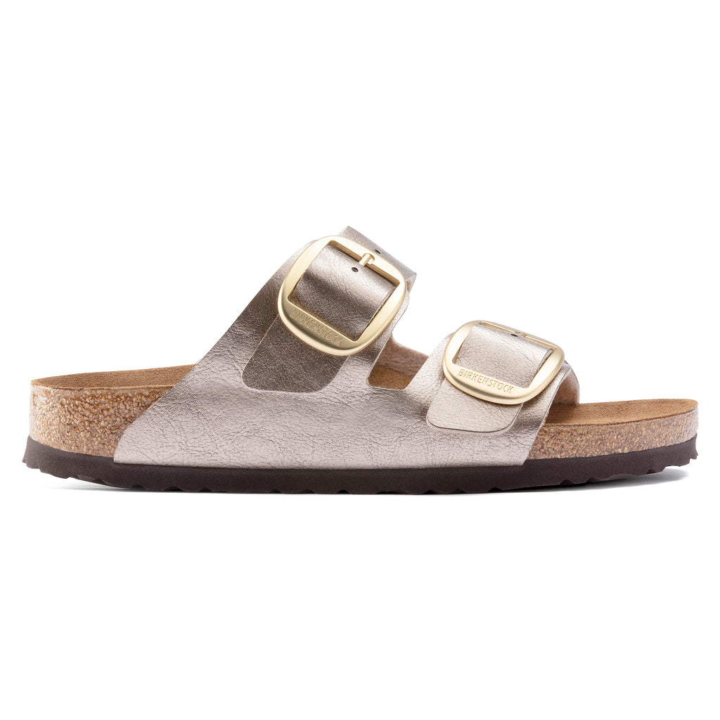  - ["Birkenstock","Ciabatte","Donna","Scarpe"] - Birkenstock Arizona Big Buckle Graceful Taupe Birko Flor - Lupis SRL