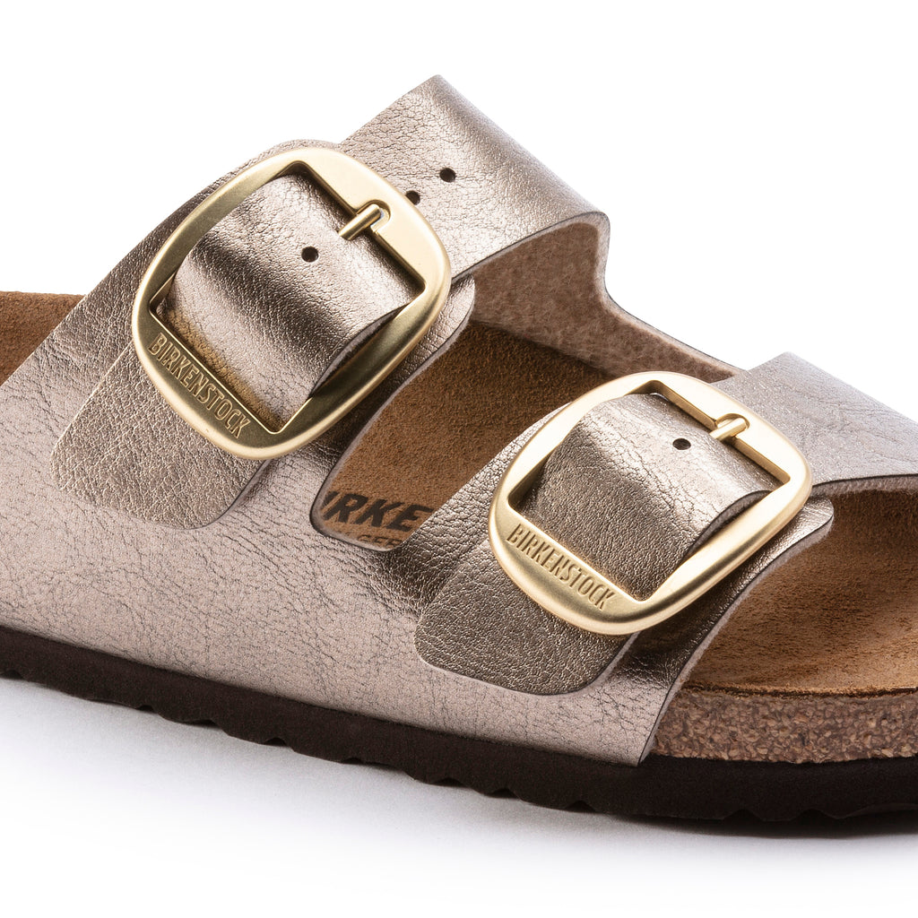  - ["Birkenstock","Ciabatte","Donna","Scarpe"] - Birkenstock Arizona Big Buckle Graceful Taupe Birko Flor - Lupis SRL