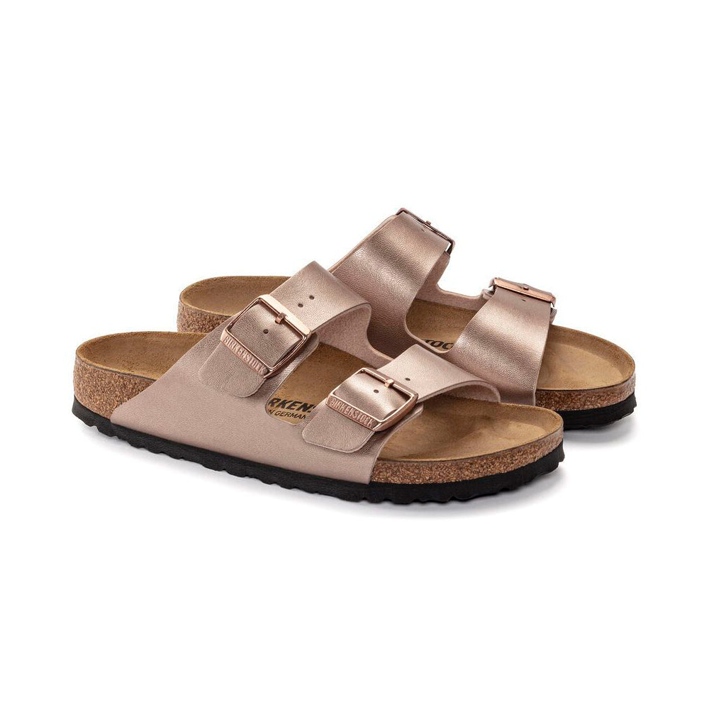  - ["Birkenstock","Ciabatte","Donna","PE25","Scarpe","Ultima Taglia"] - Birkenstock Arizona Copper Birko Flor - Lupis SRL