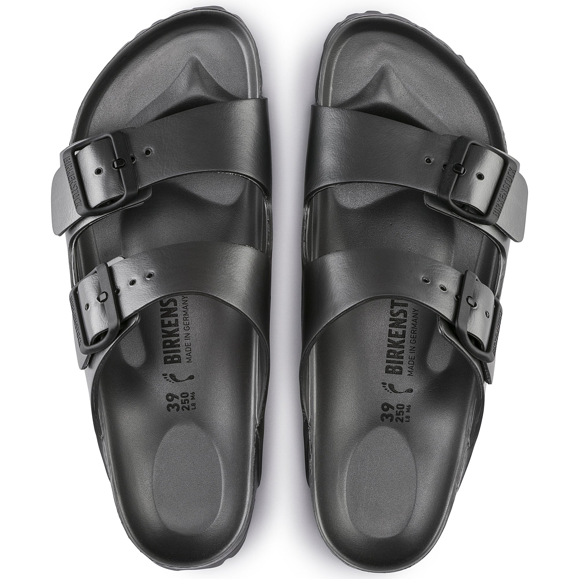  - ["Birkenstock","Ciabatte","Donna","EVA","Scarpe","Unisex","Uomo"] - Birkenstock Arizona Eva Metallic Anthracite Eva 1001498 - Lupis SRL