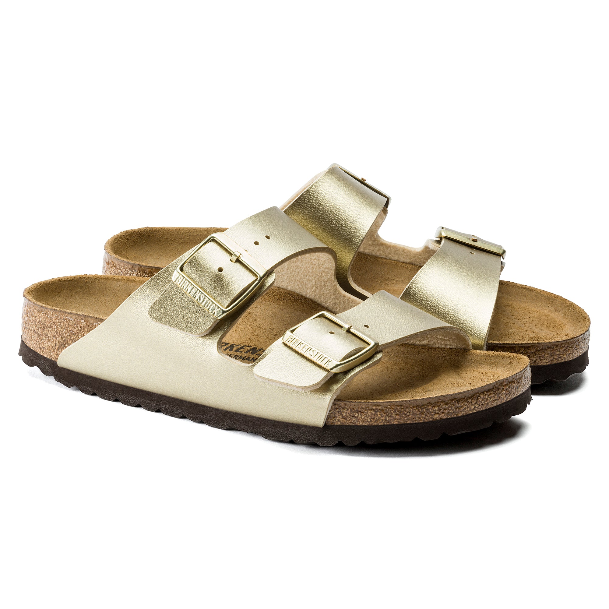 '- ["Birkenstock","Ciabatte","Donna","PE25","Scarpe"] - Birkenstock Arizona Gold Birko Flor - Lupis SRL