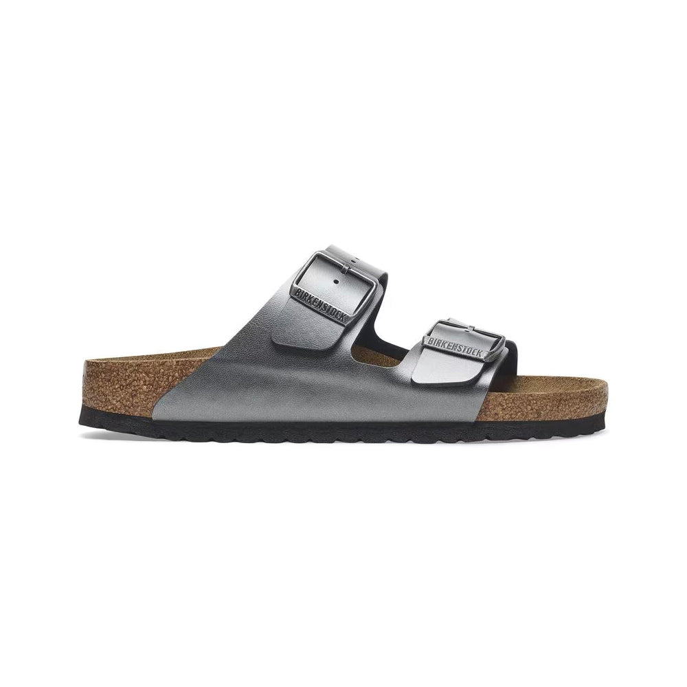  - ["Birkenstock","Ciabatte","Donna","PE25","Scarpe"] - Birkenstock Arizona Metallic Black Birko Flor - Lupis SRL