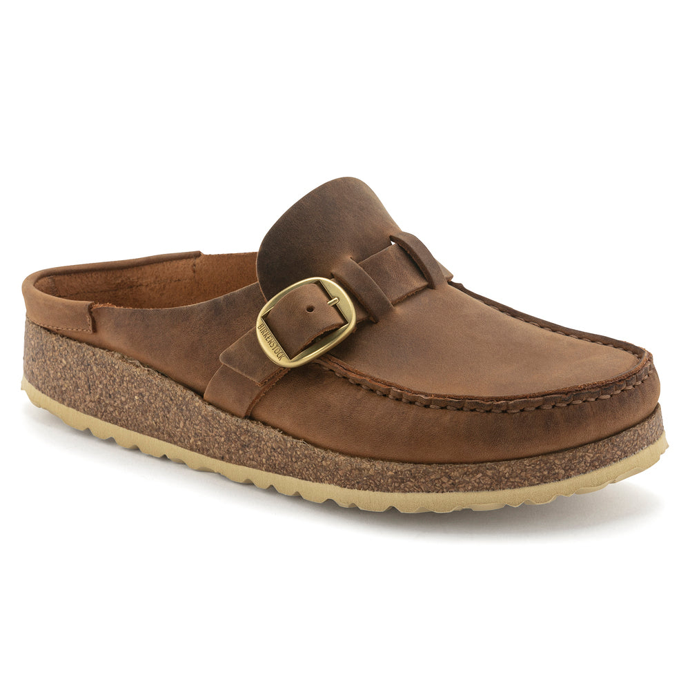  - ["Birkenstock","Ciabatte","Donna","Pantofole","Sabot","Scarpe"] - Birkenstock Buckley Cognac - Lupis SRL