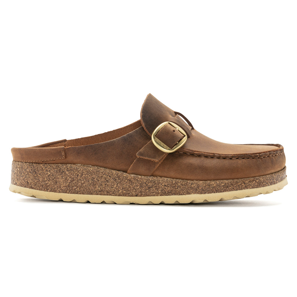  - ["Birkenstock","Ciabatte","Donna","Pantofole","Sabot","Scarpe"] - Birkenstock Buckley Cognac - Lupis SRL