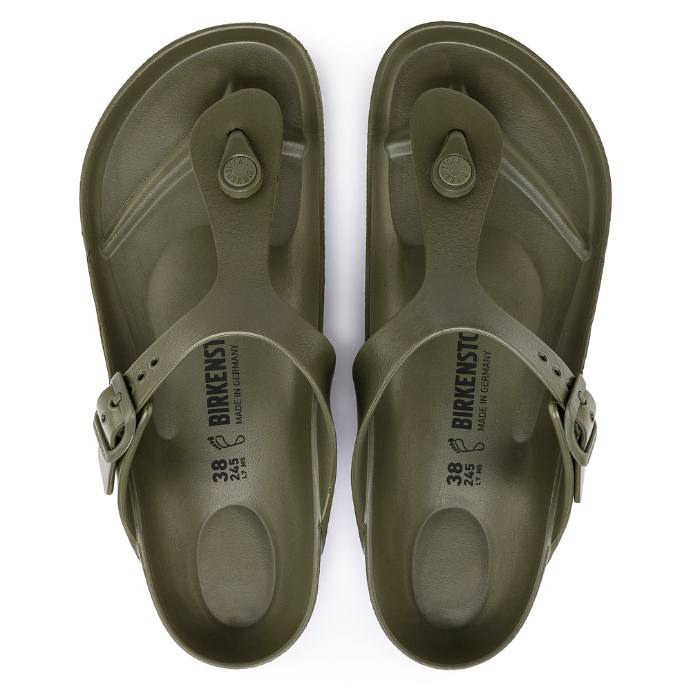  - ["Birkenstock","Ciabatte","Donna","EVA","Infradito","Scarpe","Uomo"] - Birkenstock Gizeh Essentials Eva Khaki - Lupis SRL