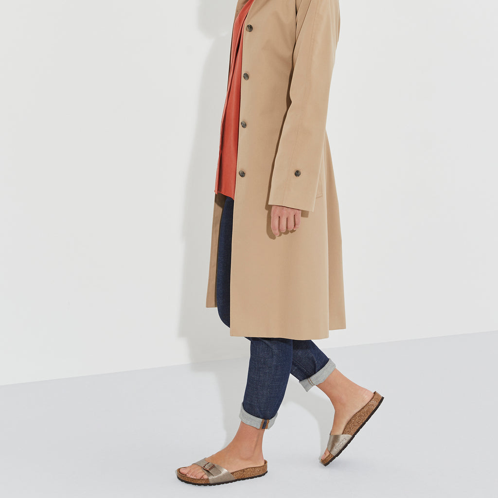  - ["Birkenstock","Ciabatte","Donna","Scarpe"] - Birkenstock Madrid Graceful Taupe Birko Flor - Lupis SRL