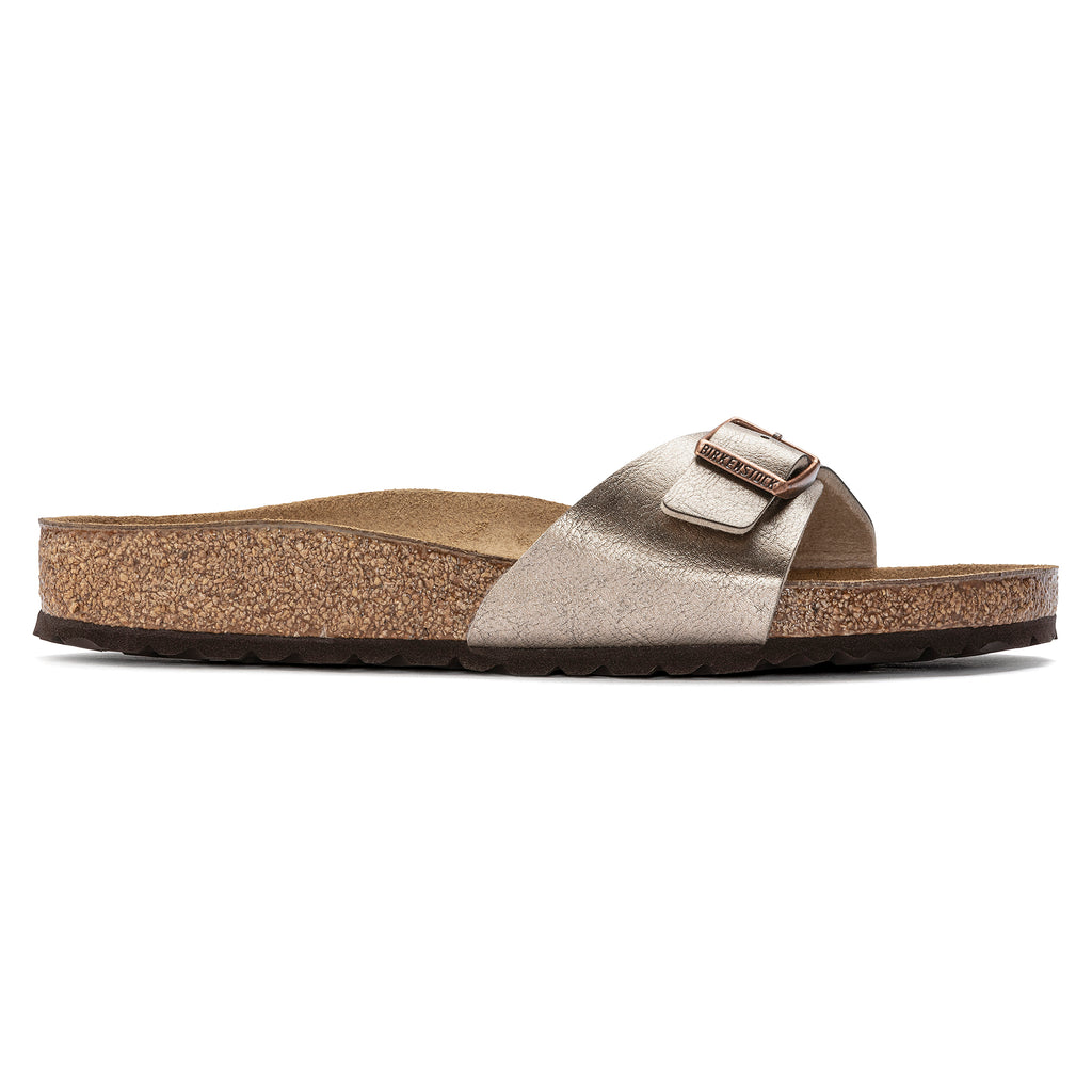  - ["Birkenstock","Ciabatte","Donna","Scarpe"] - Birkenstock Madrid Graceful Taupe Birko Flor - Lupis SRL