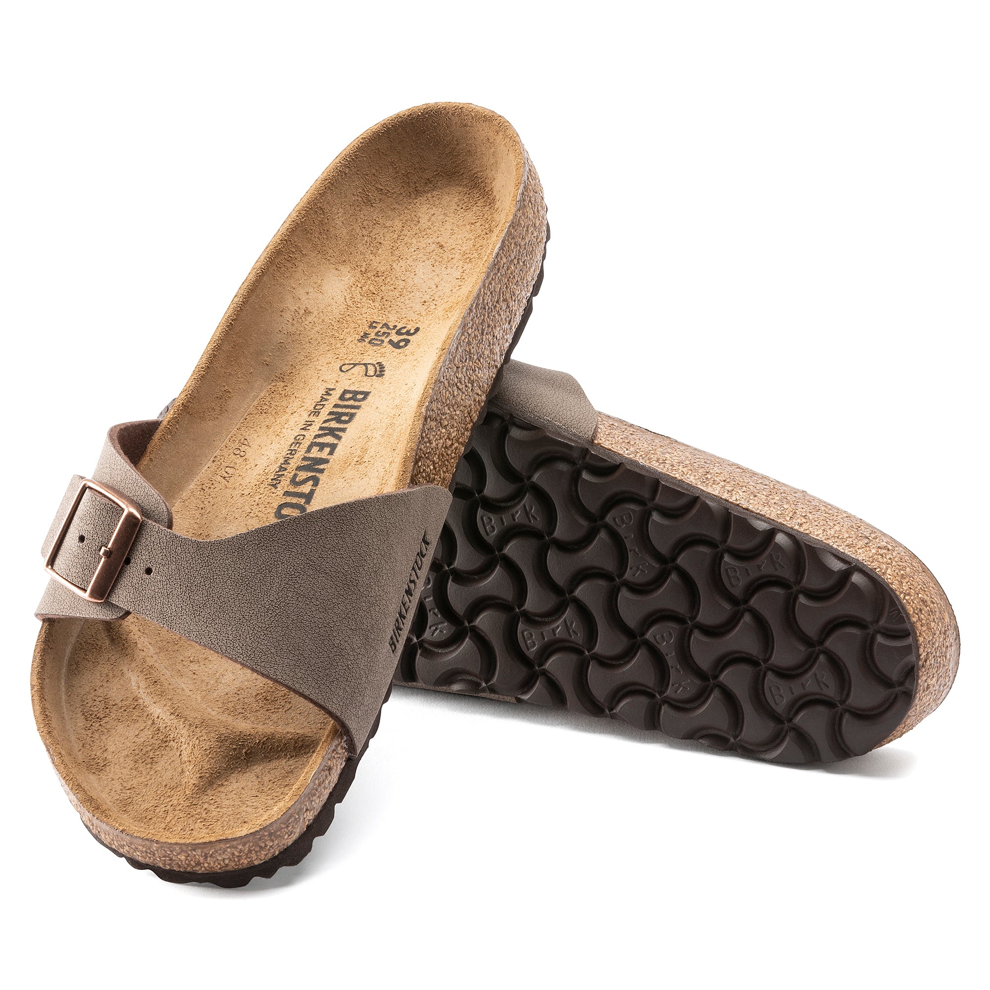  - ["Birkenstock","Ciabatte","Donna","Scarpe","Unisex","Uomo"] - Birkenstock Madrid Mocca Birkibuc - Lupis SRL