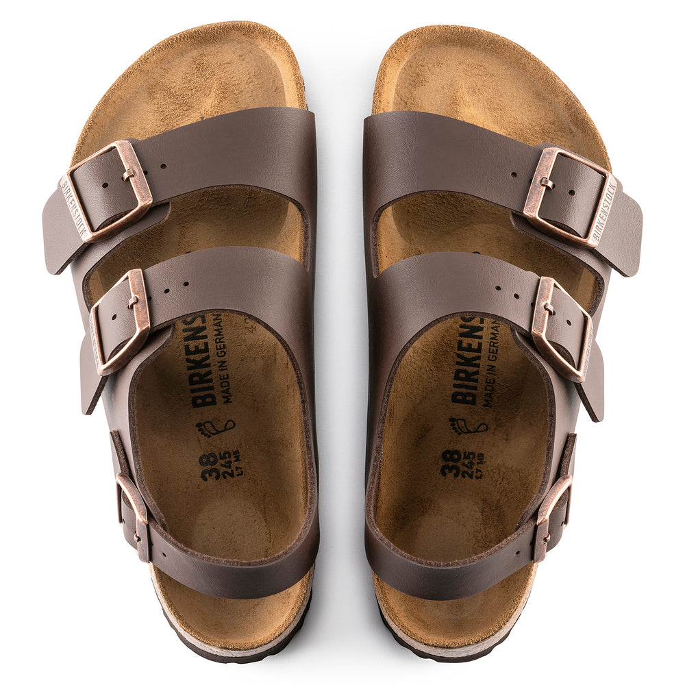  - ["Birkenstock","Donna","Sandali","Scarpe","Uomo"] - Birkenstock Milano BS Dark Brown - Lupis SRL