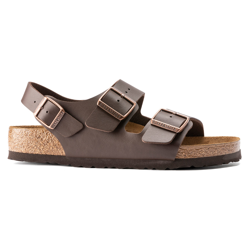  - ["Birkenstock","Donna","Sandali","Scarpe","Uomo"] - Birkenstock Milano BS Dark Brown - Lupis SRL