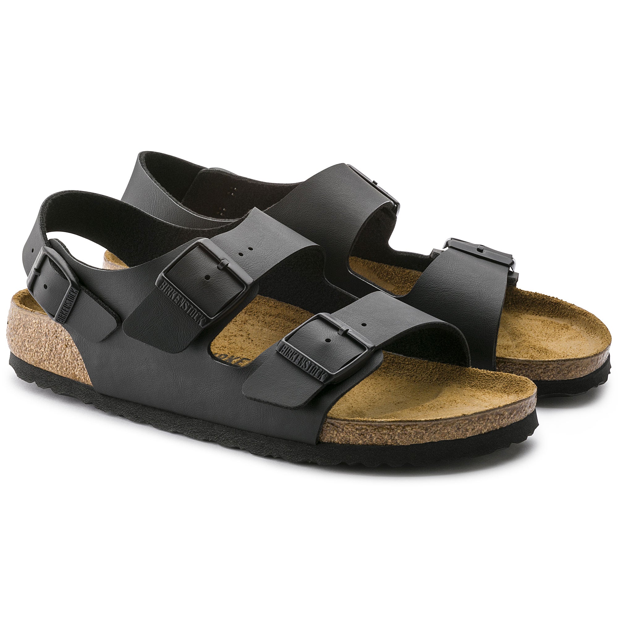 '- ["Birkenstock","Donna","Sandali","Scarpe","Unisex","Uomo"] - Birkenstock Milano Black Birko Flor - Lupis SRL