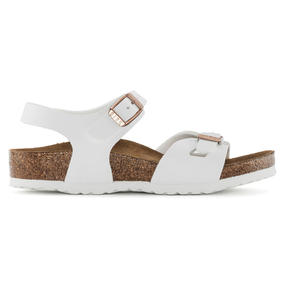  - ["Birkenstock","Kids","Sandali","Scarpe"] - Birkenstock Rio Kids White - Lupis SRL
