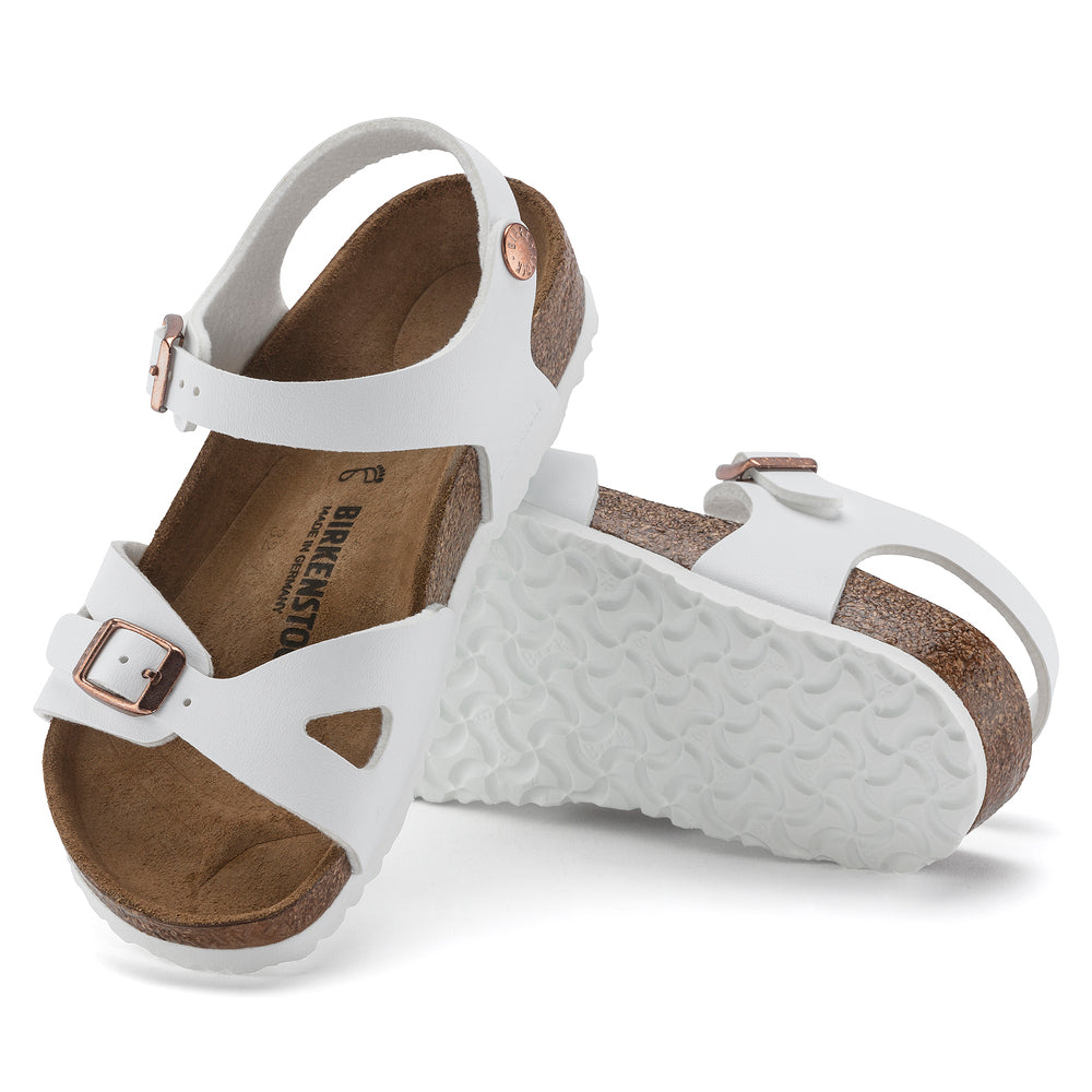  - ["Birkenstock","Kids","Sandali","Scarpe"] - Birkenstock Rio Kids White - Lupis SRL