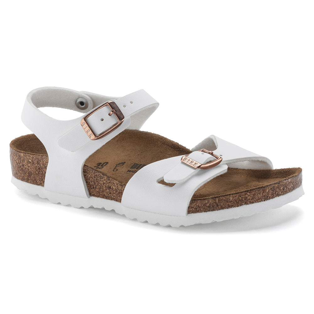  - ["Birkenstock","Kids","Sandali","Scarpe"] - Birkenstock Rio Kids White - Lupis SRL