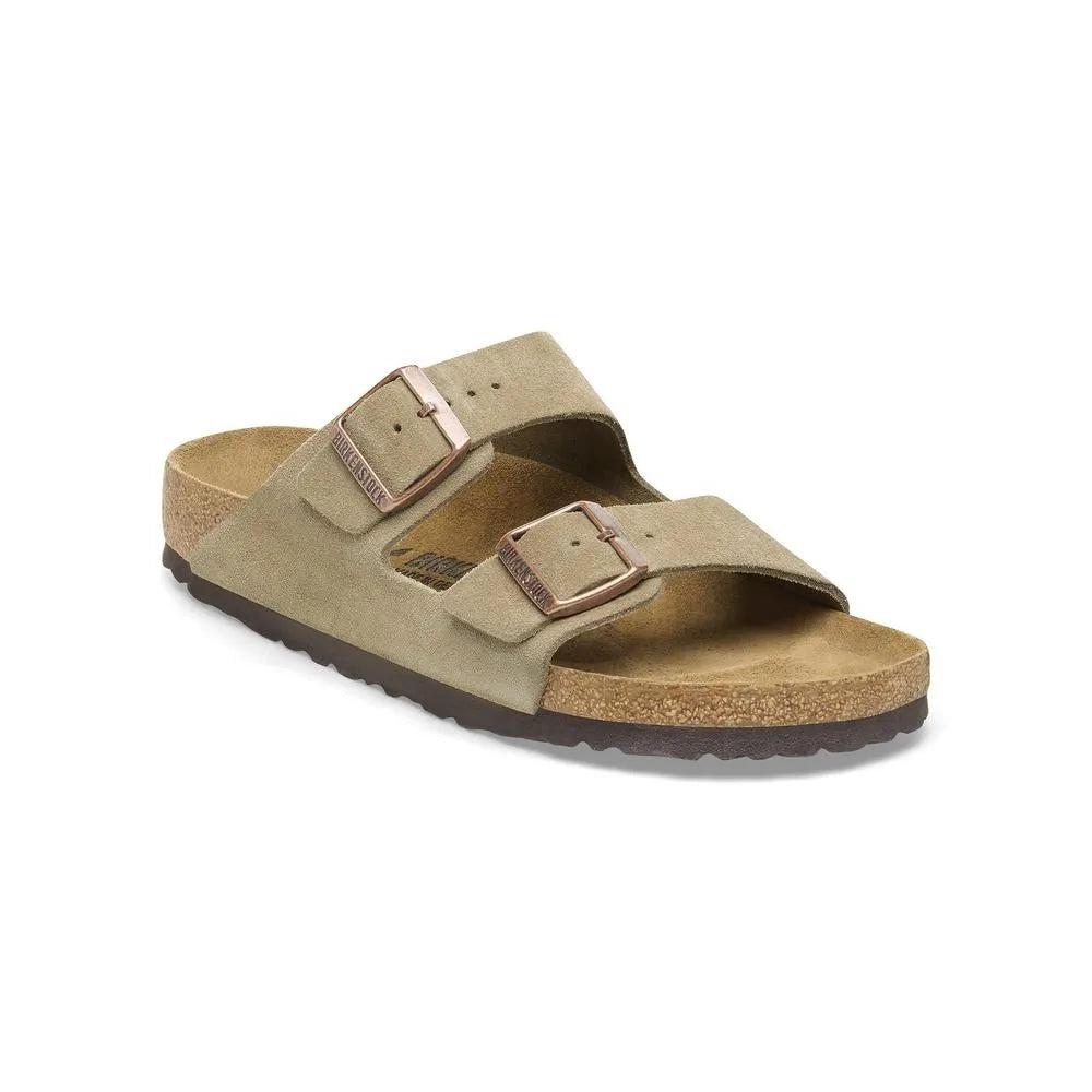  - ["Birkenstock","Ciabatte","Donna","PE25","Scarpe","Unisex","Uomo"] - Birkenstock Arizona Taupe Suede Leather - Lupis SRL