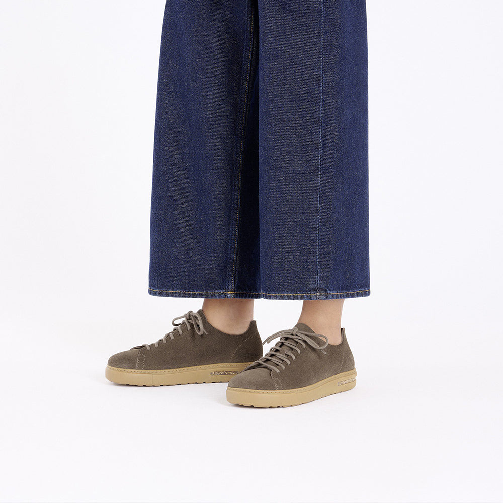 '- ["Birkenstock","Donna","Nuovo","Scarpe","Scarpe sportive","Sneakers"] - Birkenstock Bend Low Decon Women Concrete Gray Nubuck Leather - Lupis SRL