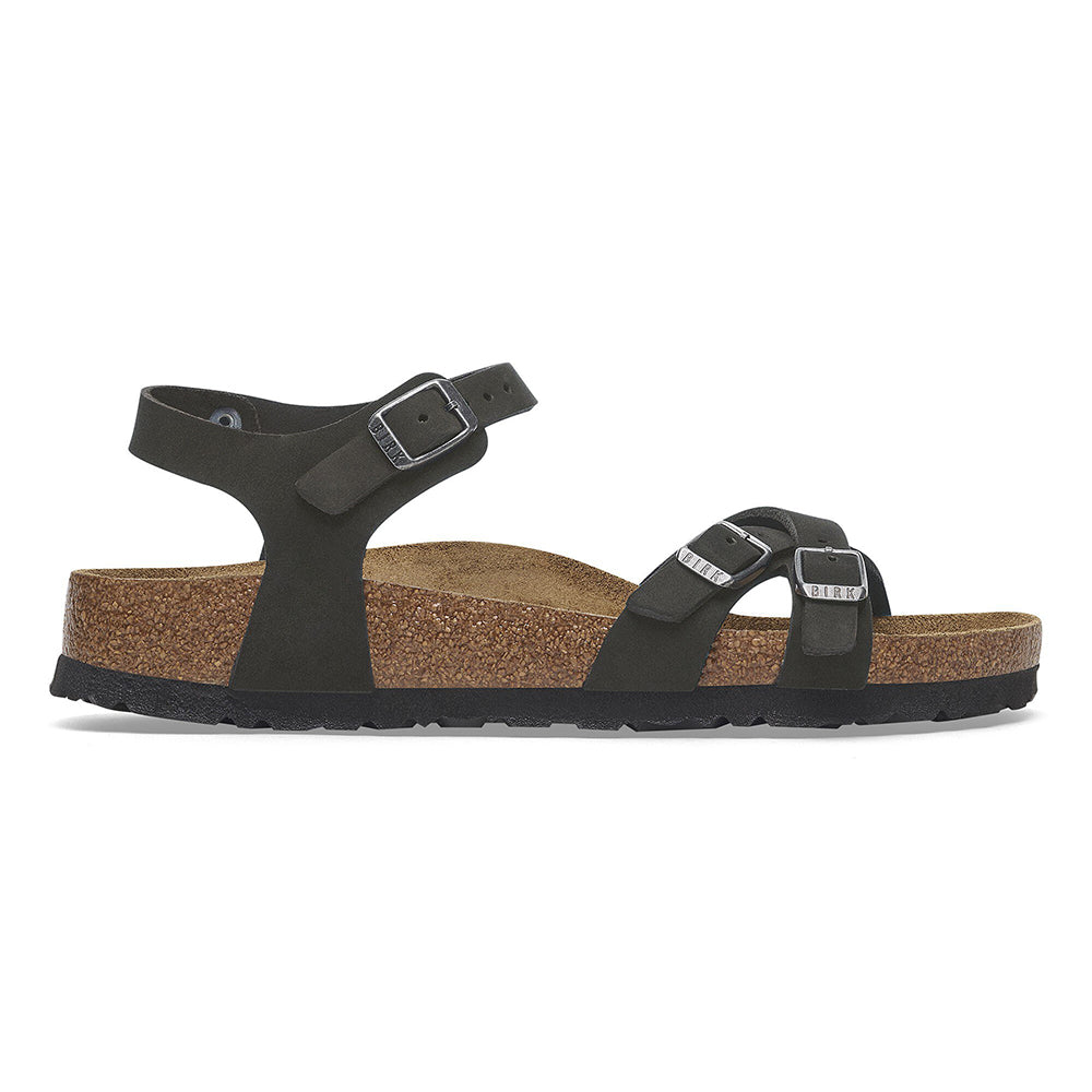 '- ["Birkenstock","Ciabatte","Donna","PE25","Scarpe"] - Birkenstock Kumba Sfb Black Nubuck Leather - Lupis SRL