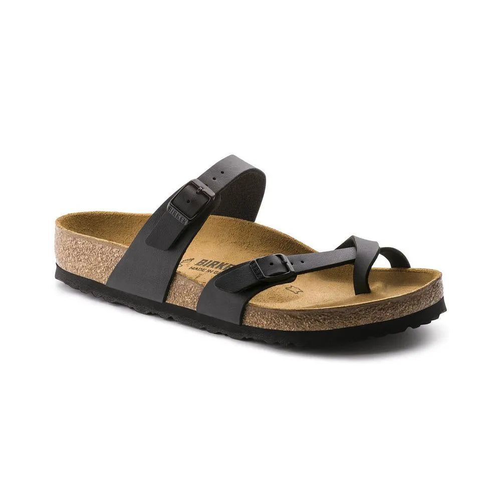 '- ["Birkenstock","Ciabatte","Donna","PE25","Scarpe"] - Birkenstock Mayari Black Birko Flor - Lupis SRL