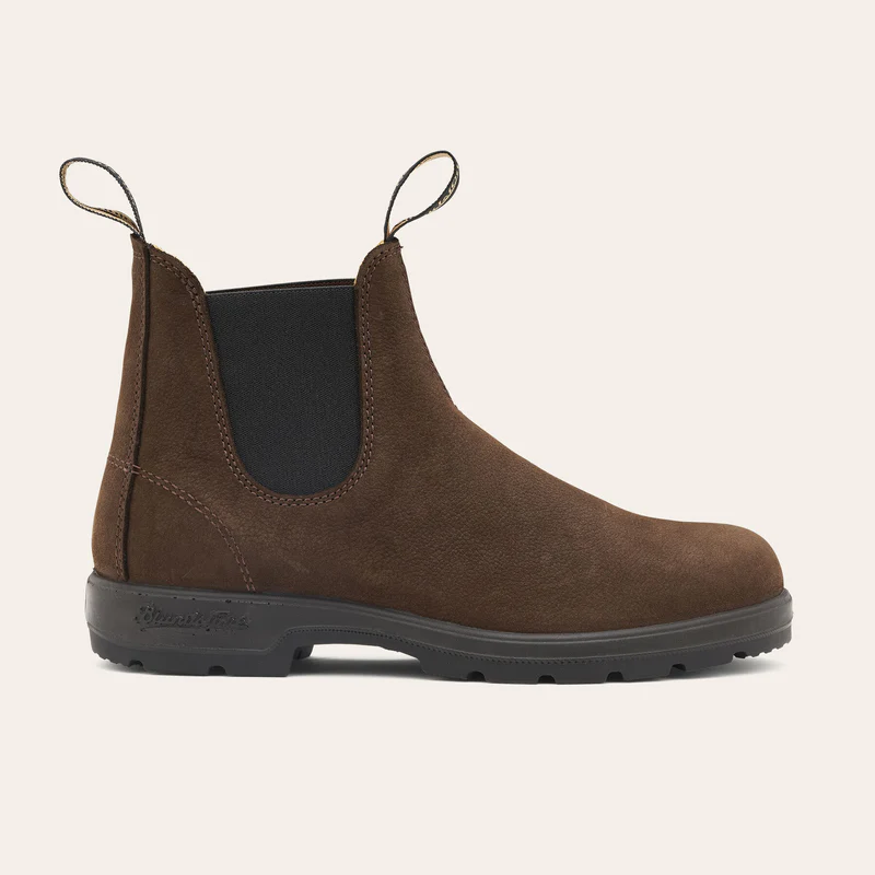  - ["Blundstone","Donna","Scarpe","Stivaletti","Uomo"] - Blundstone 1606 Dr Pu/Tpu Lined Elastic Sided V Cut Brown Pebble - Lupis SRL