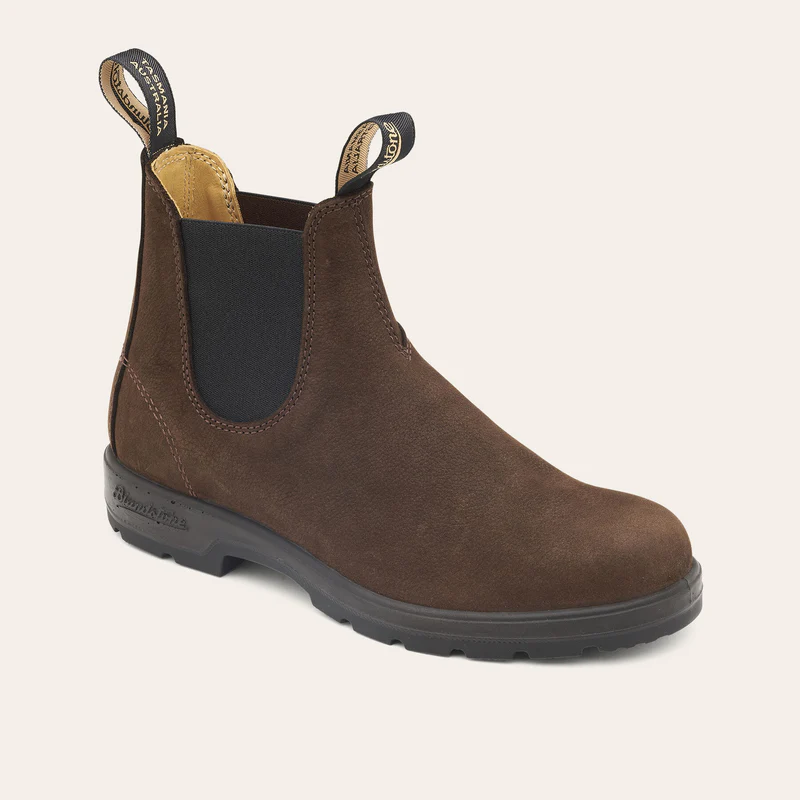  - ["Blundstone","Donna","Scarpe","Stivaletti","Uomo"] - Blundstone 1606 Dr Pu/Tpu Lined Elastic Sided V Cut Brown Pebble - Lupis SRL