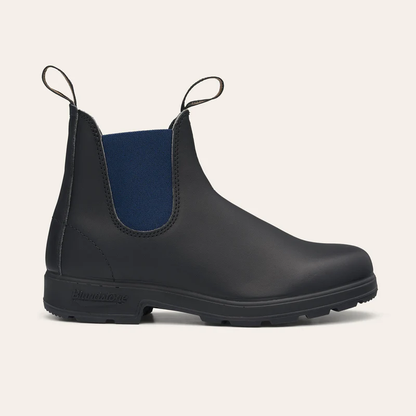 Blundstone 1917 Coloured Elastic Sided Boot Black Navy Lupis SRL