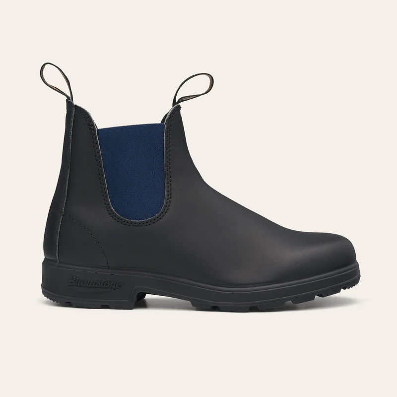 '- ["Blundstone","Donna","Scarpe","Stivaletti"] - Blundstone 1917 Coloured Elastic Sided Boot Black Navy - Lupis SRL