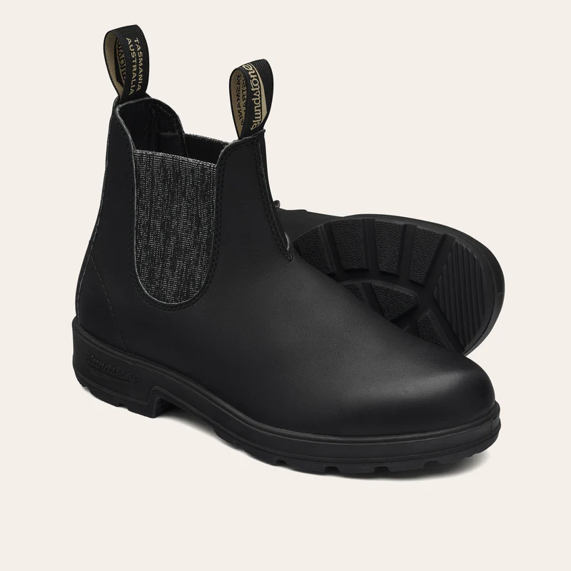 '- ["Blundstone","Donna","Scarpe","Stivaletti"] - Blundstone 2032 Elastic Sided Boot Black Glitter - Lupis SRL