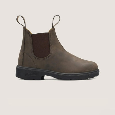 Blundstone 565 Kids Elastic Sided Boot Rustic Brown