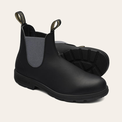 Blundstone 577 Coloured Elastic Sided Boot Black Gray - Lupis Calzature