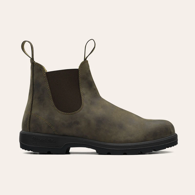Blundstone 585 Elastic Sided Boot Rustic Brown
