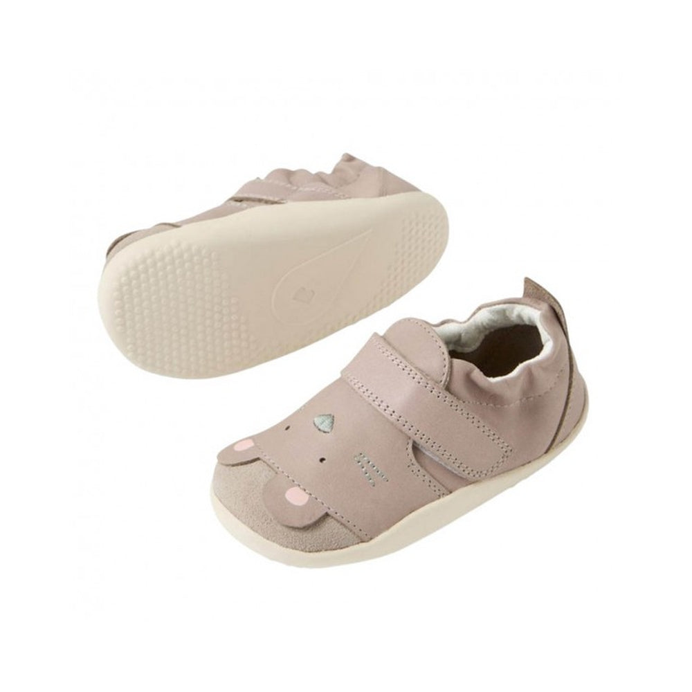 Bobux Xplorer Critters Squeaky Taupe BQ10620NGVLE Sport Shoes