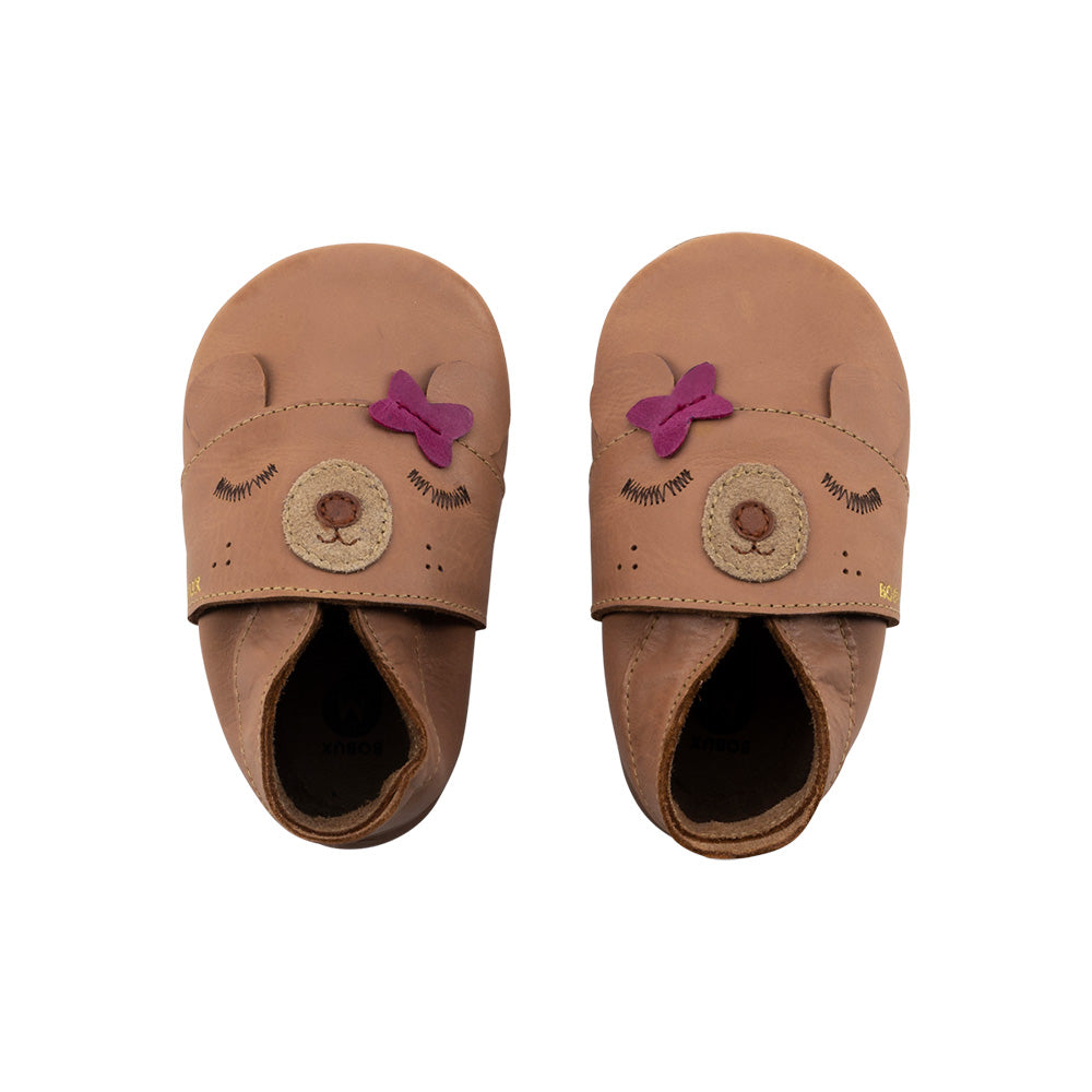 - ["Bobux","Infant","Kids","Pantofole","Scarpe","Soft Sole","Toddler"] - Bobux SS Mama Bear Caramel - Lupis SRL
